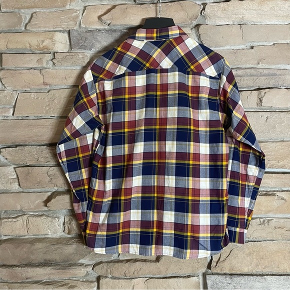 Patagonia Men's Multi Color Plaid Flannel Long Sleeve Buckshot Shirt Sz M - Picture 3 of 8